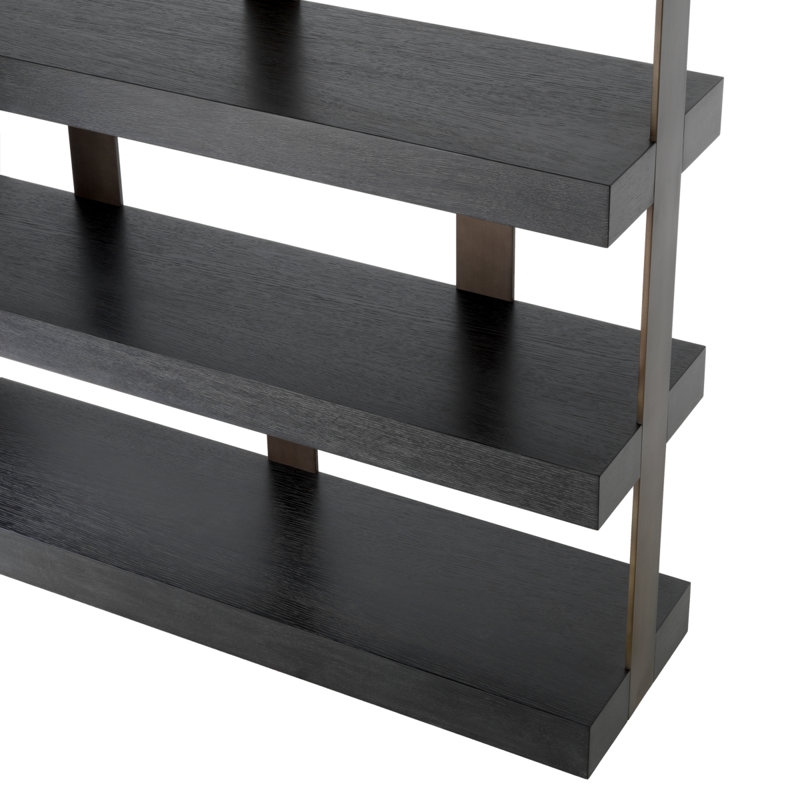 Bibliothèque en acier inoxydable Dalmar H 90,55 "x 59,06"