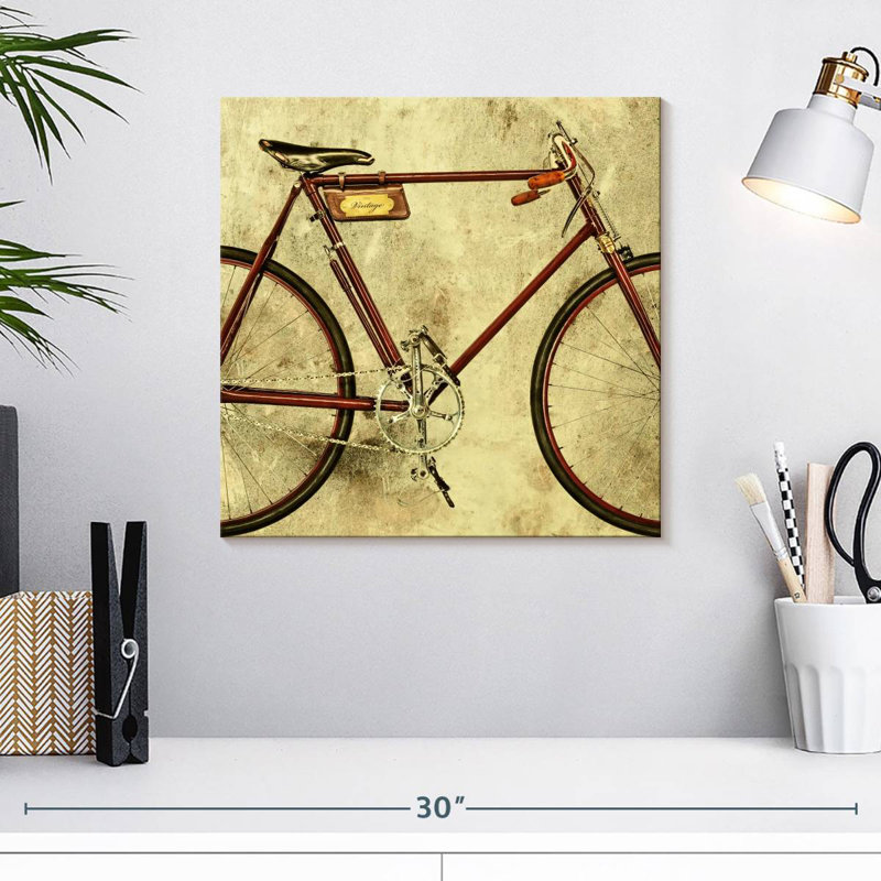 Mehar Restored Vintage Bicycle, 16" H x 16" W