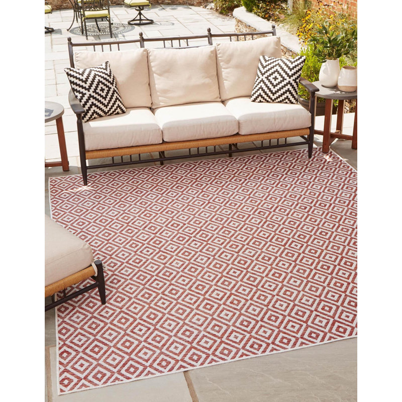 Tapis rouge d'extérieur, Carré 7 pi 10 po