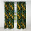 Pineapple Delight - motif tropical - rideau floral - rideau occultant floral - 1 panneau-107549370