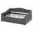 Teddy Fleece Full Size Daybed with Light And Trundle-94143389