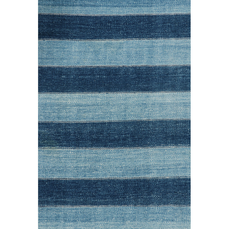 Kilim & Flat Weave Hand Woven Kilim Cotton Geometric Area Rug, Rectangle 6' x 9'