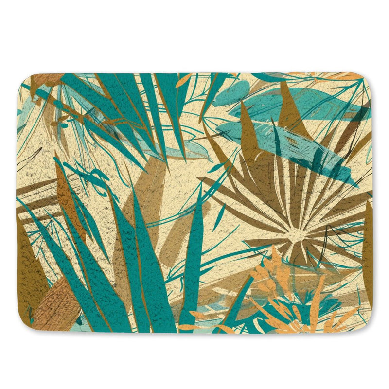 Tapis de bain en microfibre / microsuède Arienette, L 17 po x L 24 po