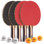 STIGA 4-Player Performance Ping Pong Set