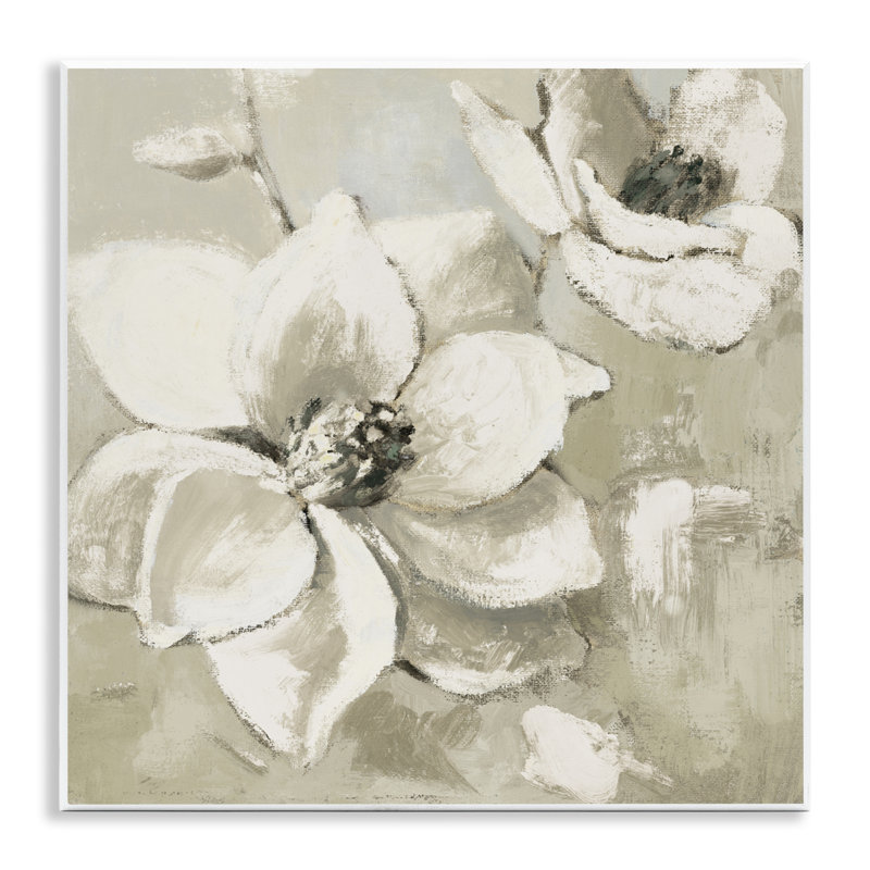 Plaque murale Magnolias After Rain, design par Lanie Loreth
