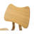 Modern Dining Chairs With Backrest, With Rubberwood Frame, For Dining Room/Living Room-647947408