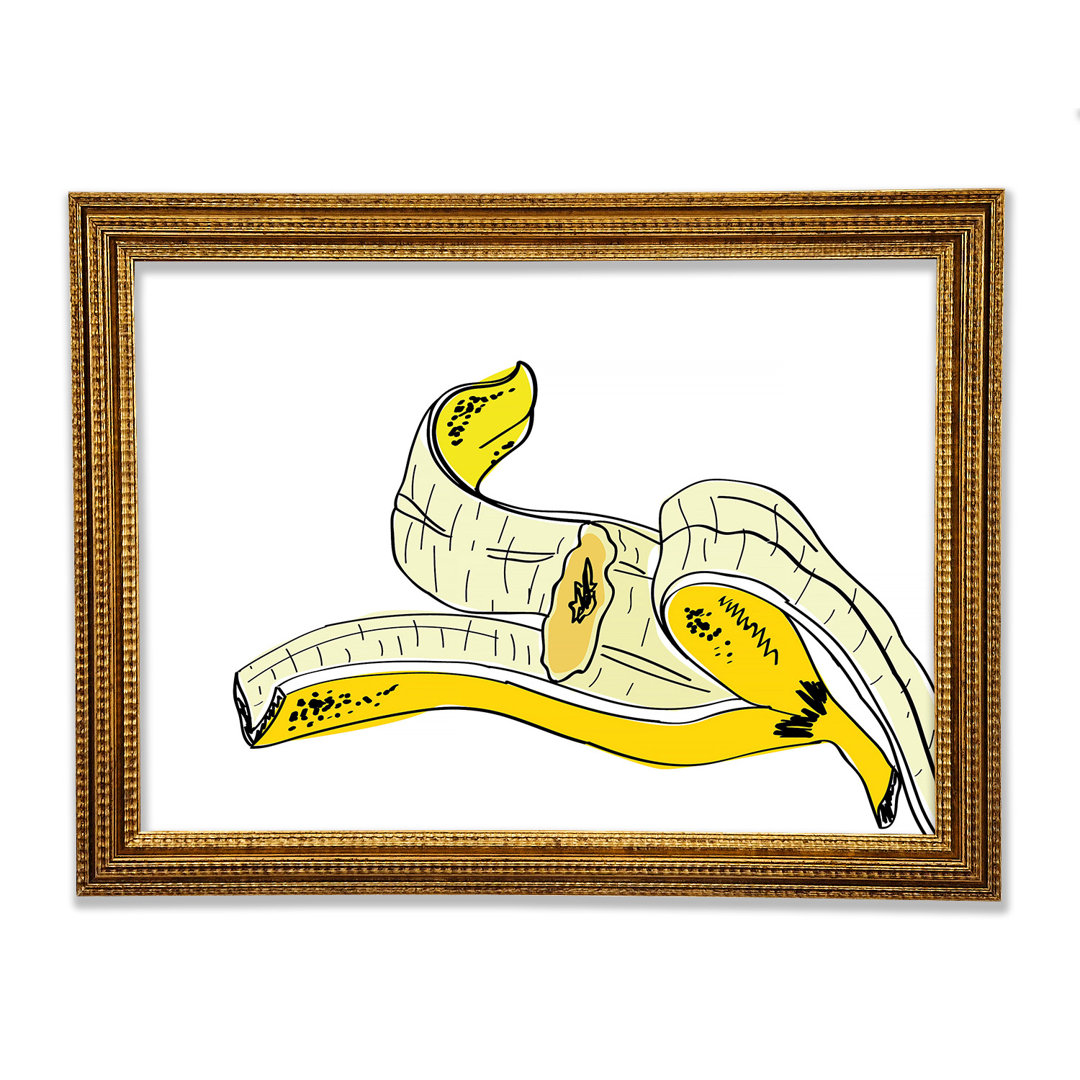 Bananenschale - Drucken