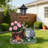 Adorable Cat-Shaped Solar Planter with LED Light for Charming Outdoor Decor and Planting