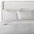 Farmhouse / Country Cotton Standard Striped Quilt-1411273129