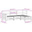 62cm Wide L-Shaped Patio Sofa