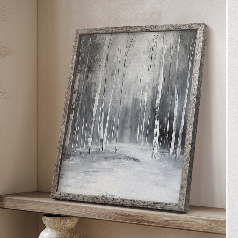 «LANDSCAPES Series XCV», reproduction encadrée - bois massif, H 11 po x l 9 po