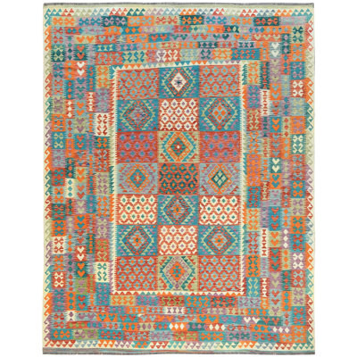 Tapis oriental réversible tissé à la main en laine biologique colorée végétale 9 pi 9 po x 13 po 9 pi 9 po x 13 po 2D57C6CA47BE4F09BBE7AA2C00CACA0F