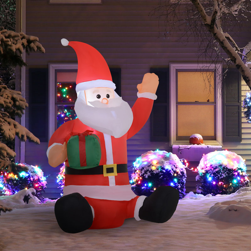 Père Noël gonflable
