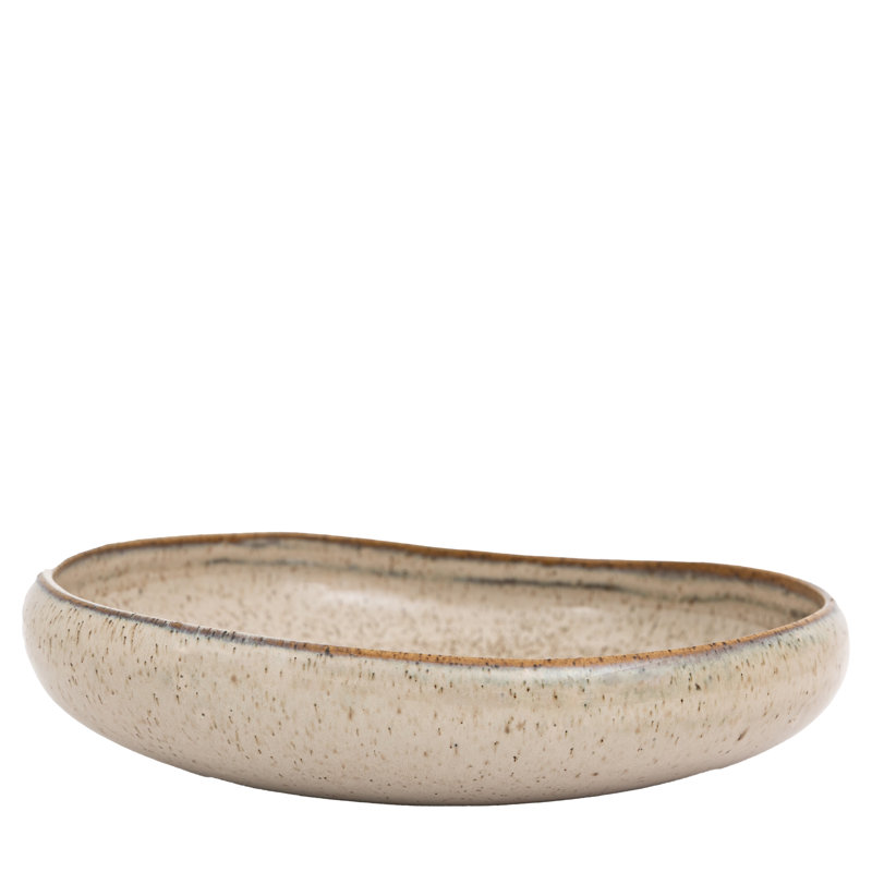 Chilmark Speckle Glaze Pasta Bowl Oatmeal