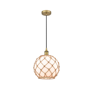Luminaire suspendu simple à 1 lumière Larocque