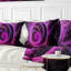 Motif de fleurs exotiques - coussin imprimé abstrait-29565908-29827855-29854340