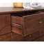 Armoire de rangement en noyer noir