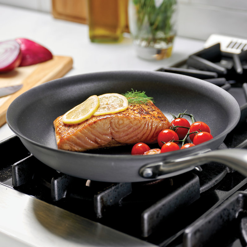 10-Piece Non-Stick Hard Anodized Aluminum Cookware Set