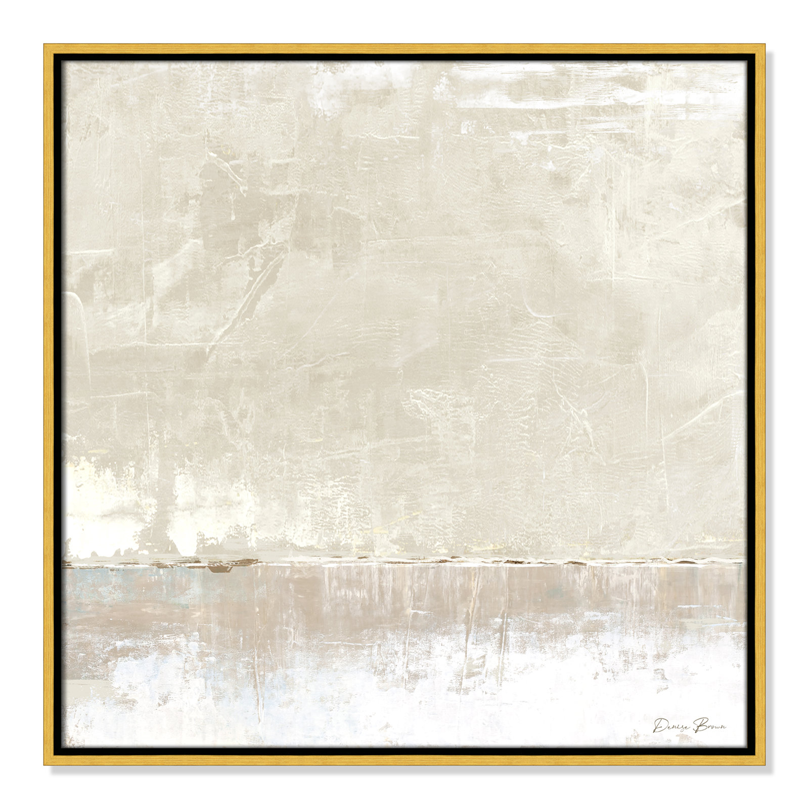 Delevan "Better Days" Print, 25.5" H x 25.5" W, Gold