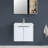 Wall-Mounted Bathroom Vanity With Sink