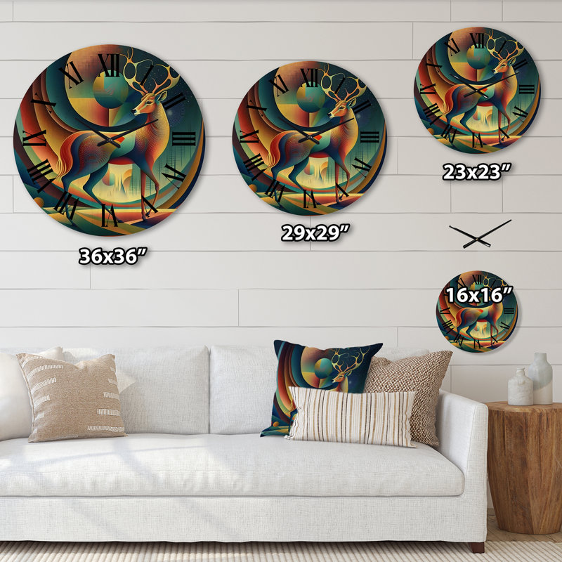 Horloge murale Perce, Moyenne