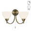 Barium Steel Armed Sconce-29180665