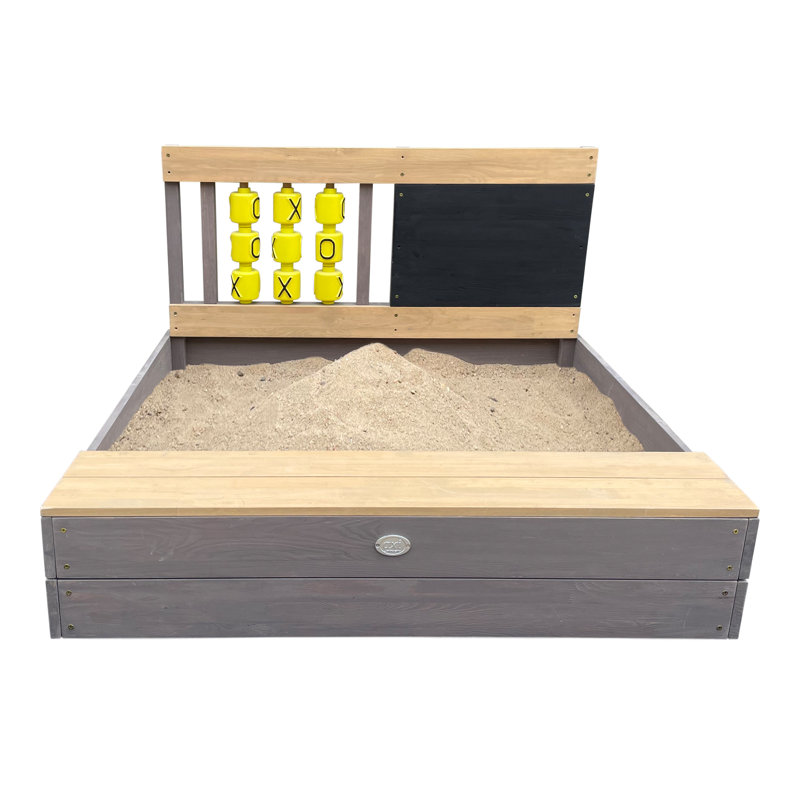 AXI 1000cm x 655cm Solid Wood Square Sandbox with Cover