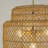 Clair 4-Light Handwoven Tiered Rattan Chandelier, Modern Organic Coastal Pendant