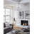 Kerring 32 inch Indoor Ceiling Fan with LED Light Kit - Chrome with Clear blades-57864137