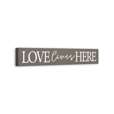 " Love Lives Here "
