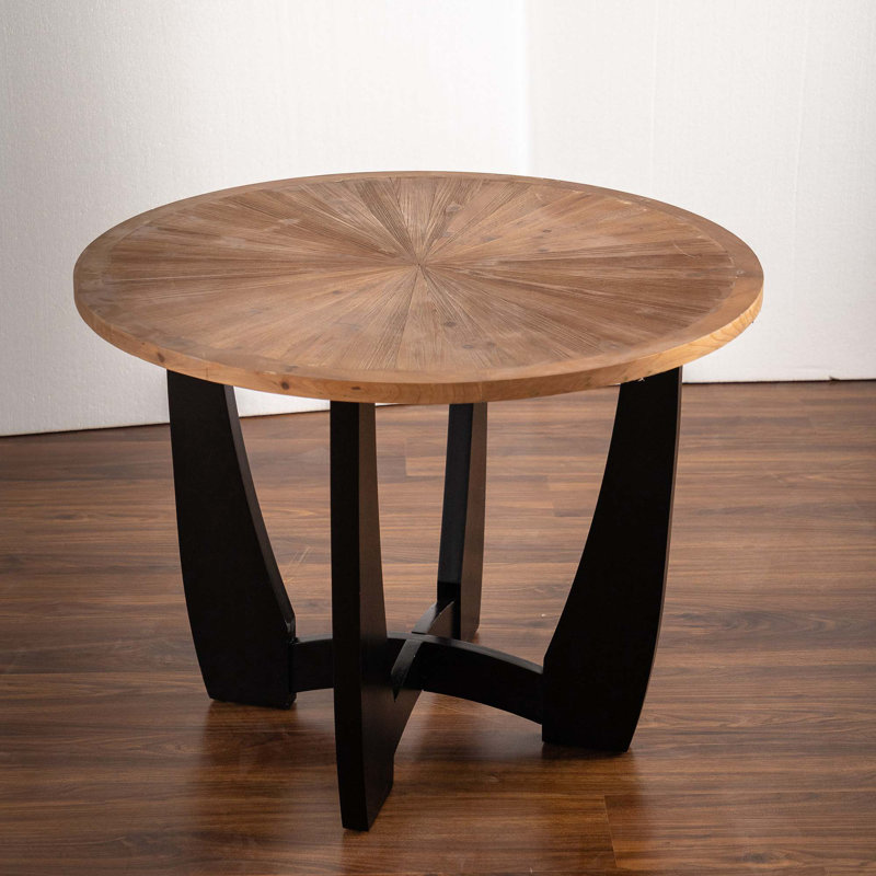 Charee Solid Wood Top Single Coffee Table