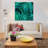 Malachite In Green And Blue by Danielle Carson - Painting on Canvas-461153256-513853198