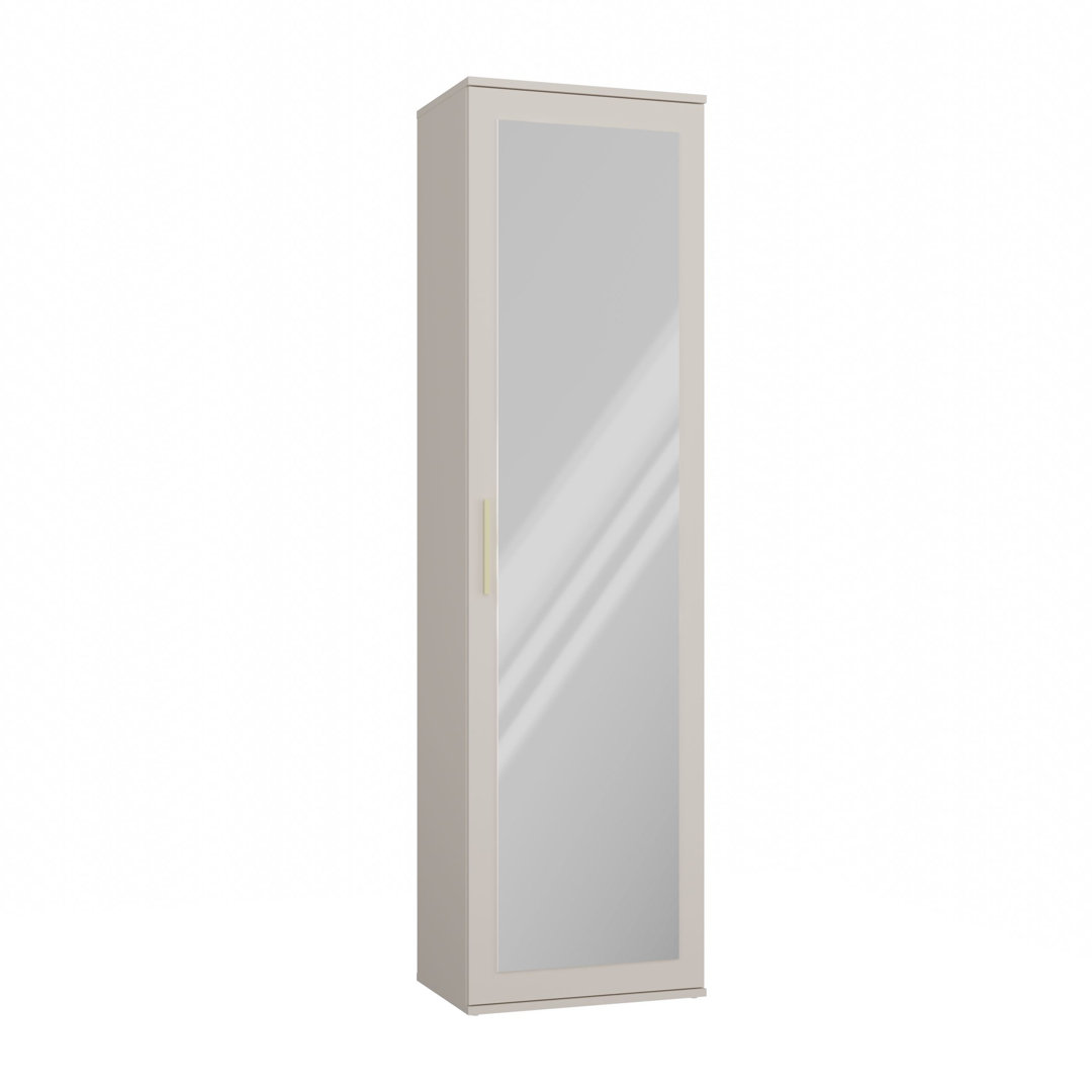 Modern Entryway Hall Tree with Wardrobe, Drawers & Coat Rack – Freestanding Hallway Storage Cabinet for Entryway, Mudroom, Bedroom & Foyer