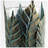 Pana I Small Green/Gold Metal Leaf Table Candle Holder-21852241