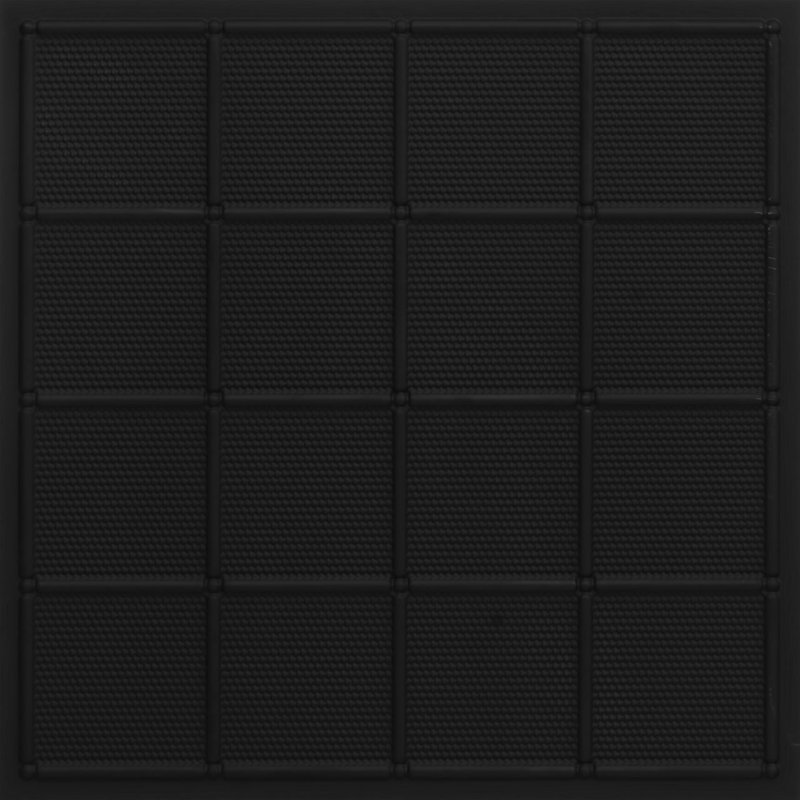 Soho 2 Ft. x 2 Ft. Drop-in PVC Ceiling Tile, Black