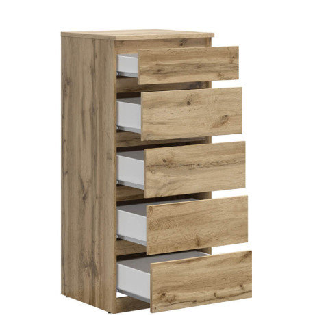 Tanem Display Cabinet, Oak Wotan