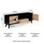 Unfinished TV Stand for TVs up to 50" with Fireplace Included