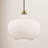 Collina 1-Light Dimmable Globe Glass Pendant-66203351