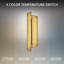 Pirouette Dimmable LED Wall Sconce With Built-In Color Temperature Switch From 2700K/3000K/3500K/4000K-498645240