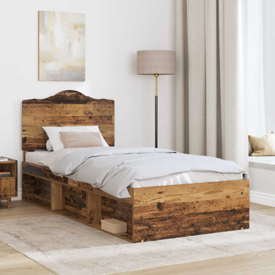 Solid Wood Bed
