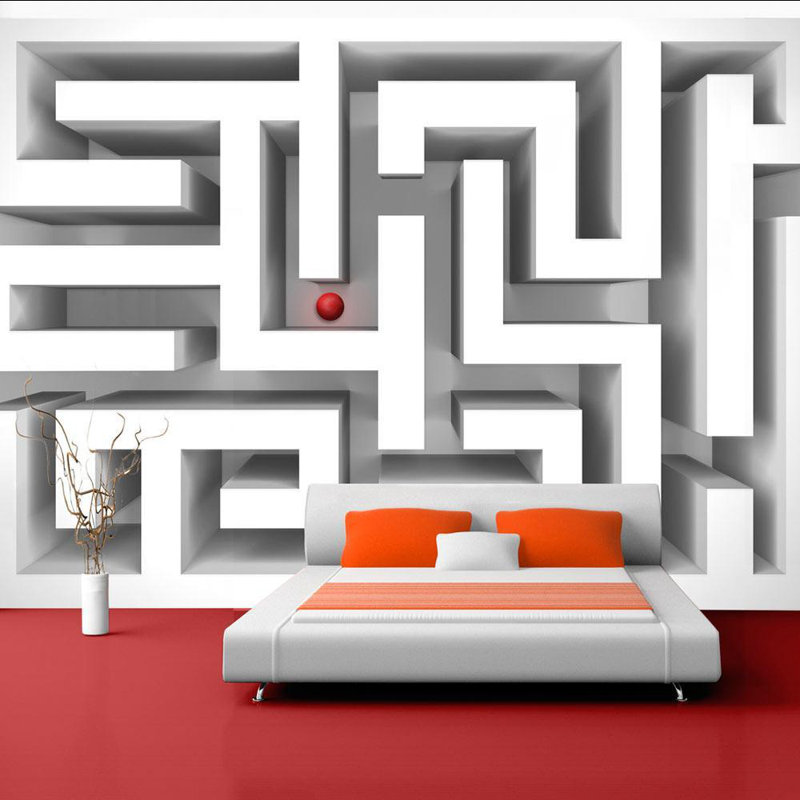Anup Wall Mural, 110" W x  157" L