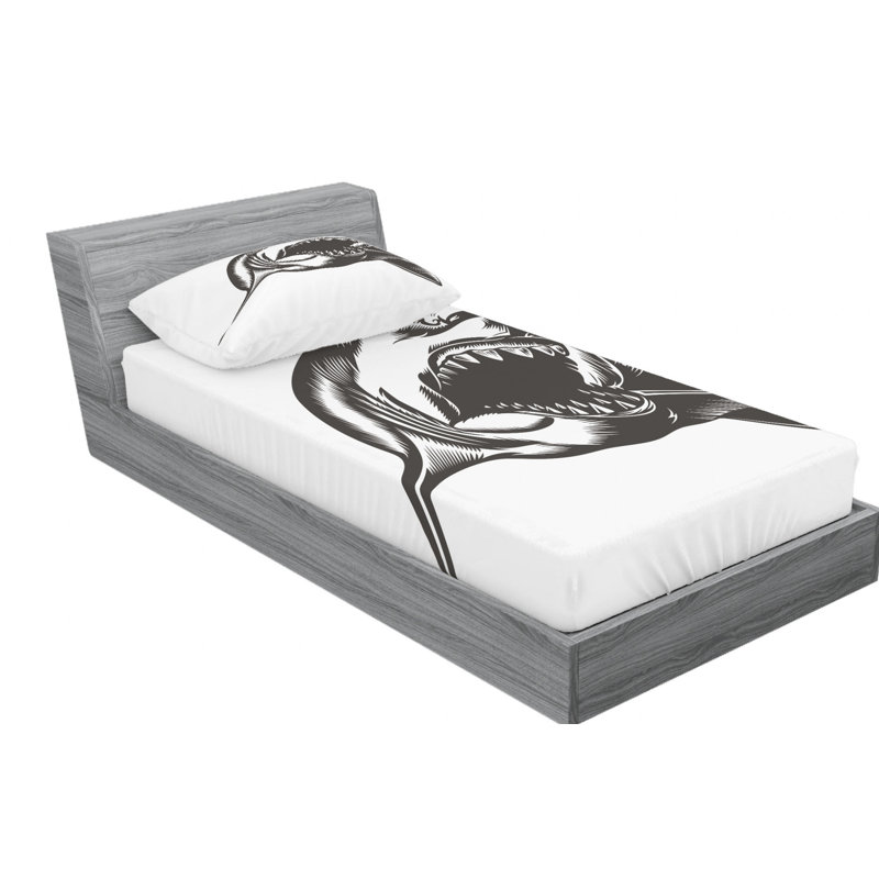 Microfiber Sheet Set, Twin XL Sheet Set with Fitted Sheet