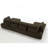 Boneless Oversized 138.5" Modular U-shaped Convertible Sofa-147694144
