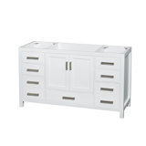 Sheffield 59" Freestanding Single Vanity Base Only