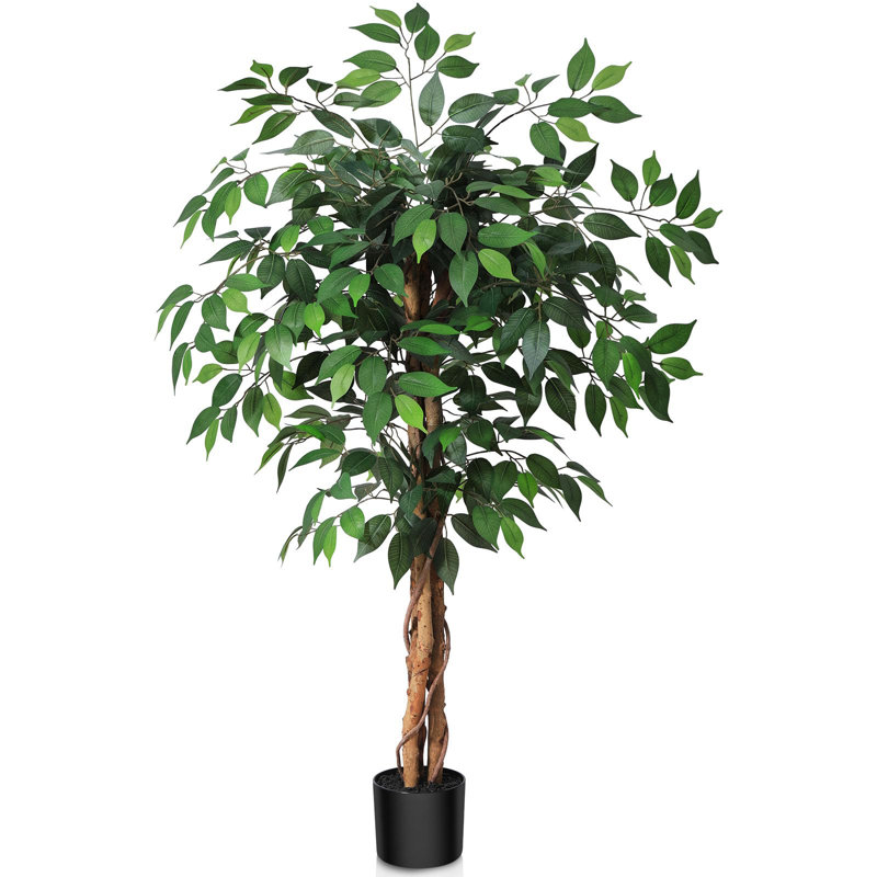 Alitza Faux Tree, 120cm H x 15.5cm W x 15.5cm D