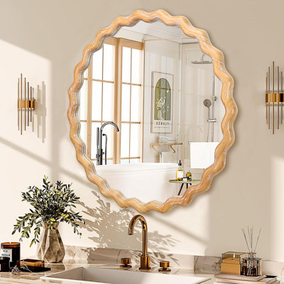 Miroir mural rond 27,5 po