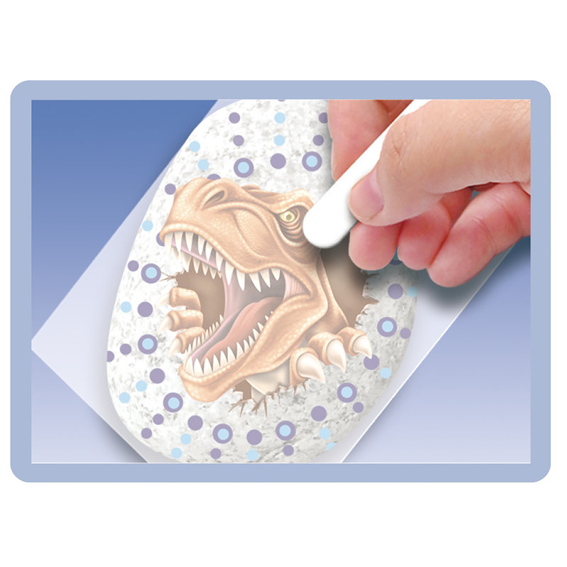 Ensemble de peinture rupestre - dinosaure A