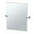 Latitude II Wall Mounted Frameless Beveled Rectangle Mirror | Pivoting Bathroom Vanity Wall Mirror-54662808-54662822