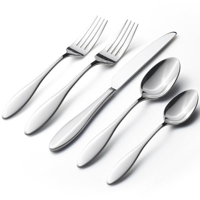Ipleigh 20-Piece Plain Dinnerware Set - Elegant & Durable Tableware For Everyday Use