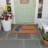 Alwine Hydrangea 29" x 17" Non-Slip Outdoor Door Mat